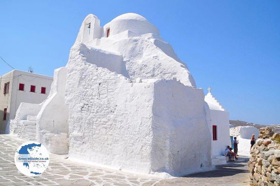 Paraportiani kerk Mykonos stad